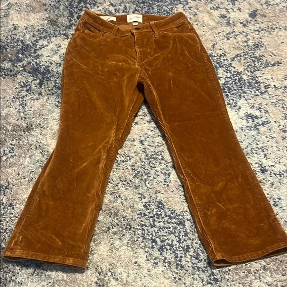 Universal Thread Rust Corduroy Pants | Ankle Bootcut | Size 10/30R - Picture 2 of 4